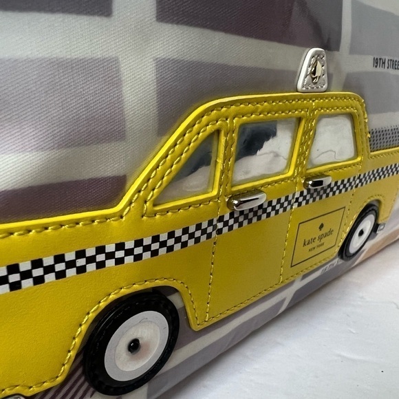 Kate Spade Yellow Taxi Cab New York Francis Tote Bag Shoulder Handbag PXRU8114 - Picture 12 of 16